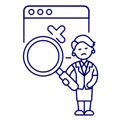 SEO Error 1 4 Illustration from UX Line Set