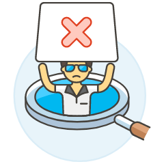 SEO Error 2 4 Illustration from UX Colors Set