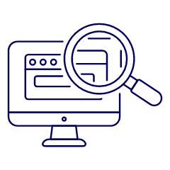 SEO Imac Illustration from UX Line Set