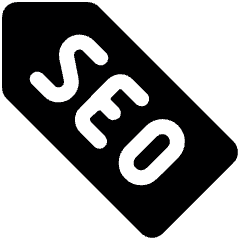 Seo Label Icon from Ultimate Bold Set