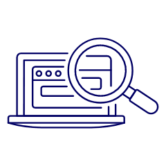 Seo Laptop Illustration from UX Line Set