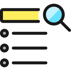 Seo Search Icon from Ultimate Colors Set