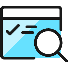 Seo Search Page Icon from Ultimate Colors Set