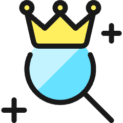 Seo Search Reward Icon from Ultimate Colors Set
