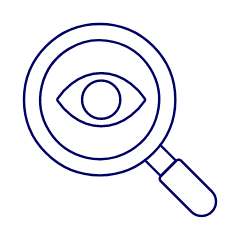 View Count Magnify Illustration from UX Line Set