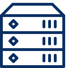 Server Icon from Cyber Line Set