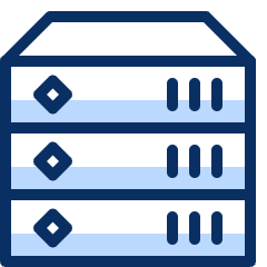 Server Icon from Cyber Duotone Set