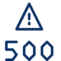 Server Error Icon from Cyber Line Set