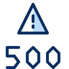 Server Error Icon from Cyber Duotone Set