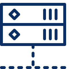 Server Network 2 Icon from Cyber Line Set