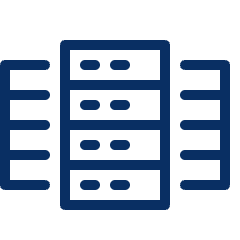 Server Network 7 Icon from Cyber Line Set