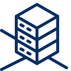 Server Network 8 Icon from Cyber Line Set