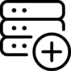 Server Add Icon from Ultimate Light Set