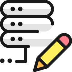 Server Edit 1 Icon from Ultimate Colors Set
