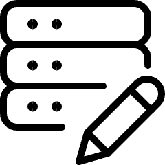 Server Edit Icon from Ultimate Light Set