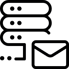 Server Mail Icon from Ultimate Light Set