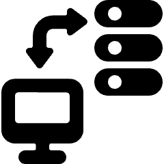 Server Monitor Exchange Icon from Ultimate Bold Set