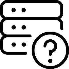 Server Question Icon from Ultimate Light Set