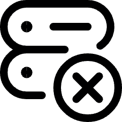 Server Remove Icon from Ultimate Regular Set