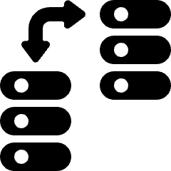 Server Server Exchange Icon from Ultimate Bold Set