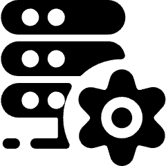 Server Settings 1 Icon from Ultimate Bold Set