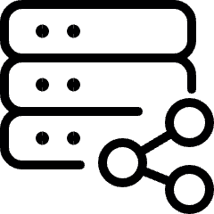 Server Share Icon from Ultimate Light Set