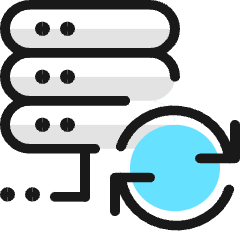 Server Sync 1 Icon from Ultimate Colors Set