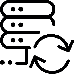 Server Sync 1 Icon from Ultimate Light Set