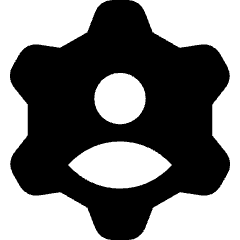 Account Setting Icon from Core Solid Set