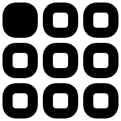 Application Drawer Icon from Plump Remix Set