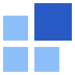 Application Widget Icon from Sharp Flat Set