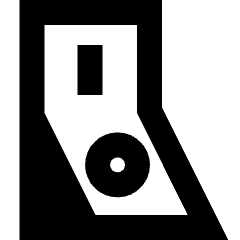 Button Power Switch Off Icon from Sharp Remix Set