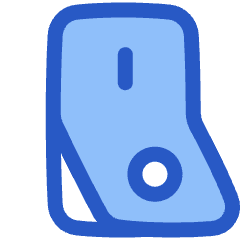 Button Power Switch On Icon from Plump Duo Set