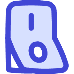 Button Power Switch On Icon from Flex Duo Set