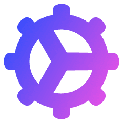 Cog 2 Icon from Plump Gradient Set