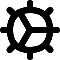 Cog 2 Icon from Flex Solid Set