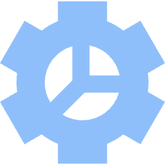 Cog 2 Icon from Sharp Flat Set