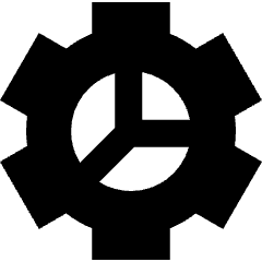 Cog 2 Icon from Sharp Solid Set