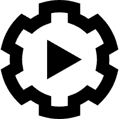 Cog Automation Icon from Sharp Remix Set