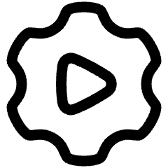 Cog Automation Icon from Plump Line Set