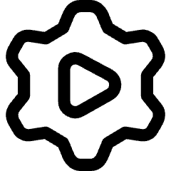 Cog Automation Icon from Core Line Set