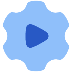 Cog Automation Icon from Plump Flat Set