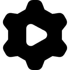 Cog Automation Icon from Core Solid Set
