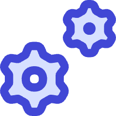 Cog Double Icon from Flex Duo Set