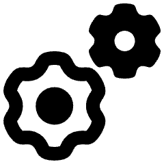 Cog Double Icon from Plump Remix Set