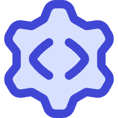 Cog Source Code Gear Icon from Flex Duo Set