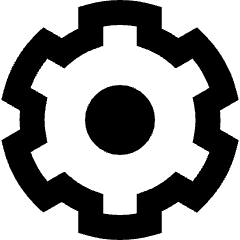 Cog Icon from Sharp Remix Set