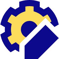 Customization Settings Gear Icon from Sharp Pop Set