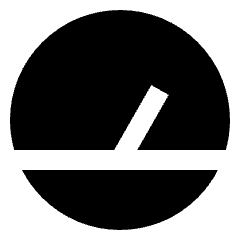 Dashboard Gauge 1 Icon from Sharp Solid Set