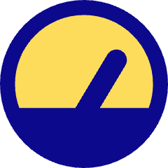 Dashboard Gauge High 1 Icon from Core Pop Set